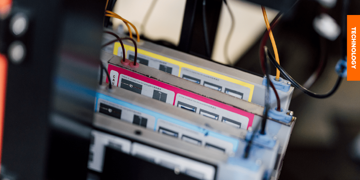 Sustainable printing ink cartridge that meets AZO-free certification standards, ensuring safe and non-toxic custom socks.